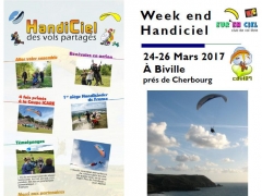 WE Handiciel à la Hague : 24-26 mars 2017