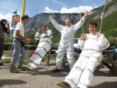 Arrivée et préparation à St Hilaire - Coupe Icare 2013