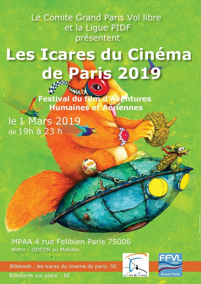 Image Sortie aux Icares du Cinéma à Paris