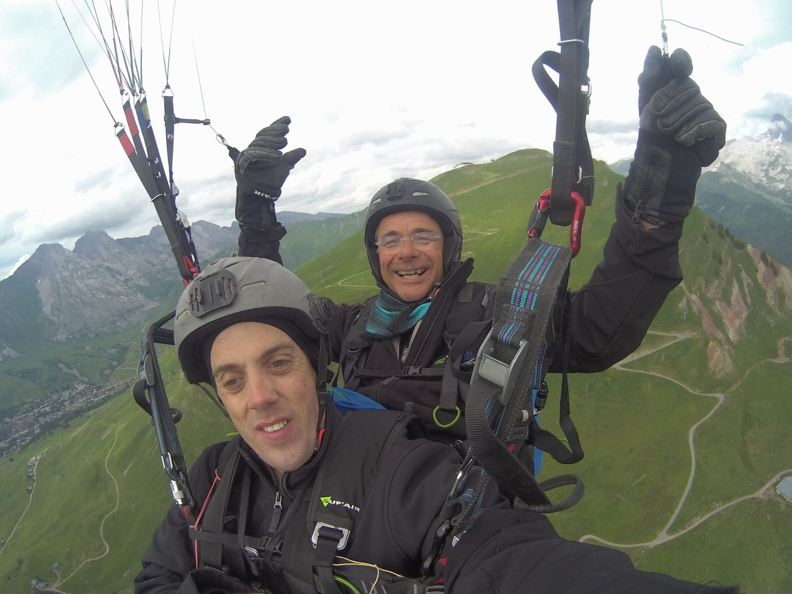 Image Sortie Club au Grand Bornand : 14 vols pour Fred