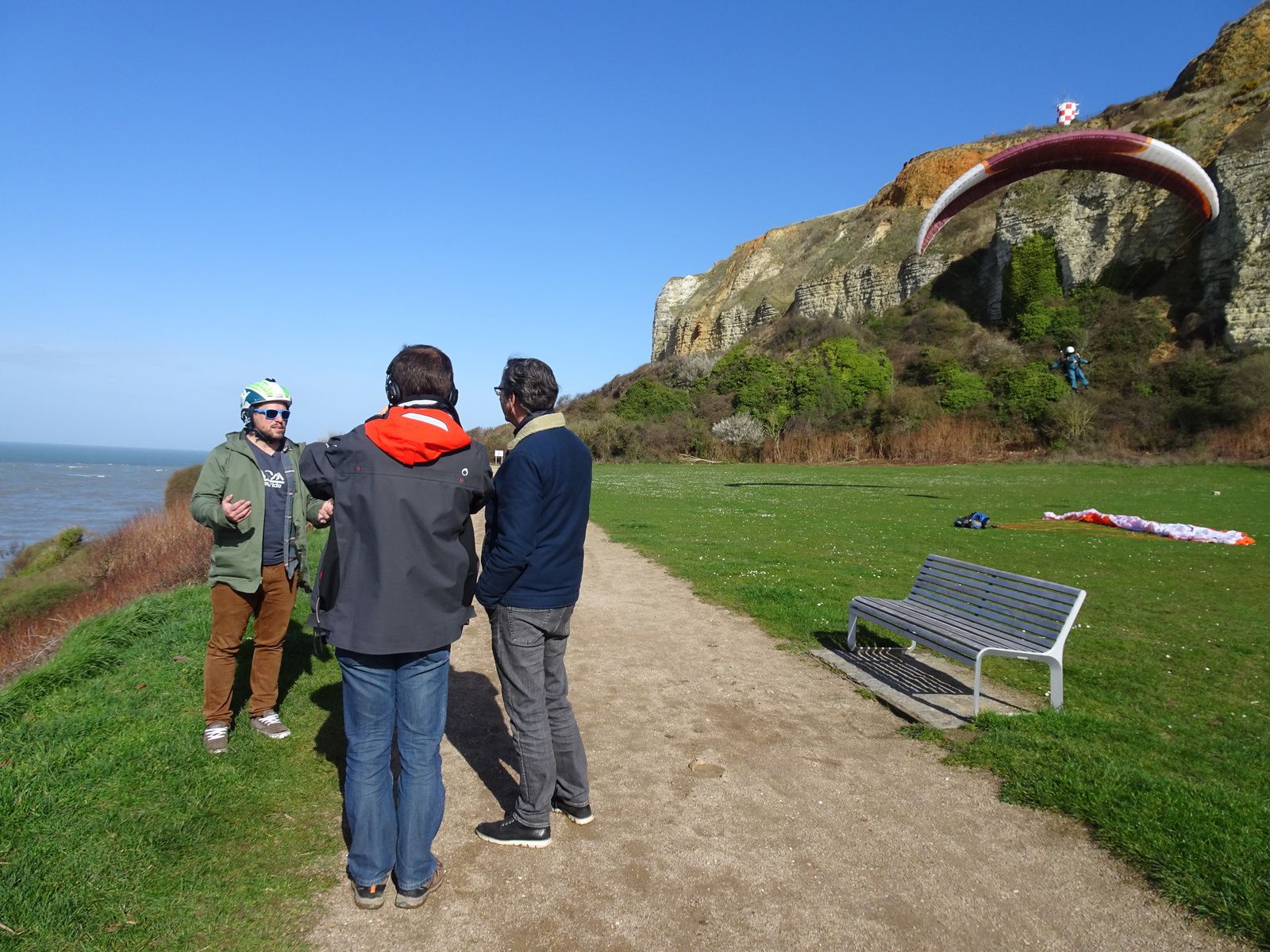 Image Sortie Handiciel tournage Pour la FFVL et le CNOSF