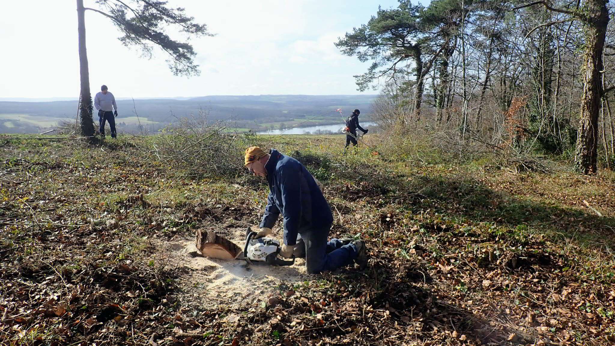 Image Etapes du chantier de mise en accessibilité du sommet de la Roquette